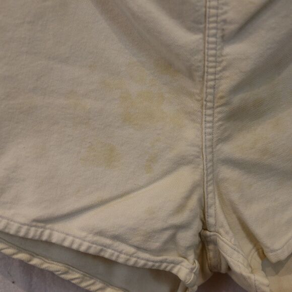 Champion DePaul Basketball Shorts Vintage 1970s Blue White Trim 72 THRASHED - Picture 3 of 5